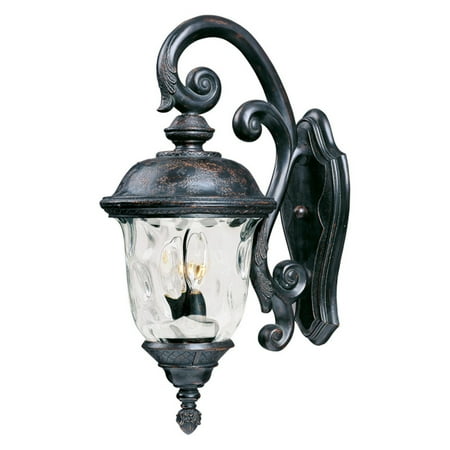 Maxim 40497WGOB Carriage House VX Outdoor Wall Mount - 12.5W in. Oriental Bronze