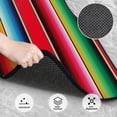 thumbnail image 3 of Balery Mexican Serape Blanket Stripes Juego de 4 Alfombrillas para Auto, Revestimientos de Caucho Resistente, Diseño Antideslizante, 3 of 7