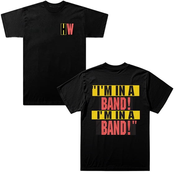 Hayley Williams I'M IN A BAND Merch Summer Unisex Short-sleeved T-shirt Fashion Y2K Casual Stylish Design Tee