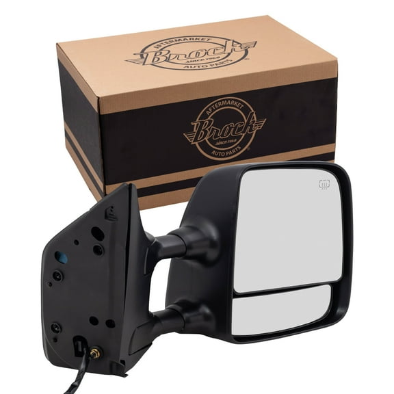 Brock Power Towing Mirror for 2004-2015 Titan Extendable Memory Heated Right 96301ZR20E