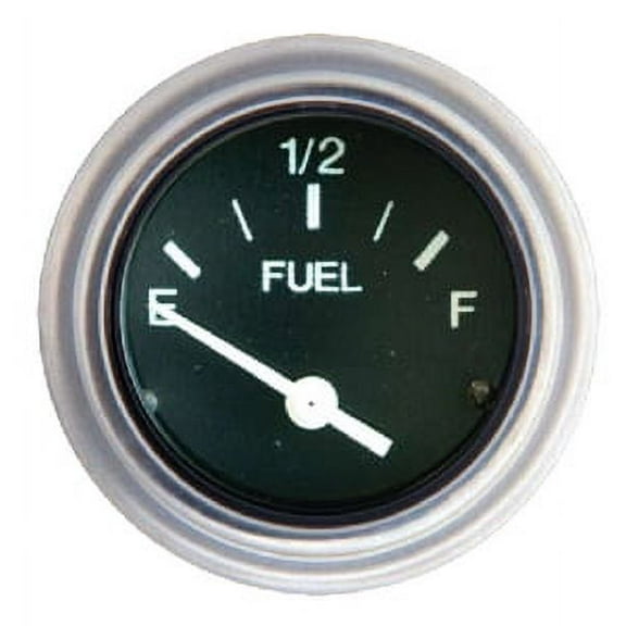 sierra international 80150p heavy duty fuel gauge for inboard & diesel engines, 2"