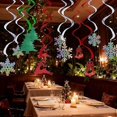 thumbnail image 5 of 30Pcs Christmas Ceiling Decorations,Wall Hanging Xmas Decorations,Xmas Ceiling Decoration,Christmas Tree, Bell, Reindeer, Snowflake for Wall Party, 5 of 5