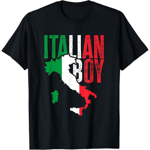 Cute Italy Kids Italian Boy T-Shirt