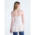 thumbnail image 4 of Scoop Women's and Women's Plus Tiered Lace Cami, Sizes XS-4X, 4 of 7