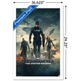 thumbnail image 3 of Marvel - Captain America - The Winter Soldier - One Sheet Wall Poster, 14.725" x 22.375", Framed, 3 of 3