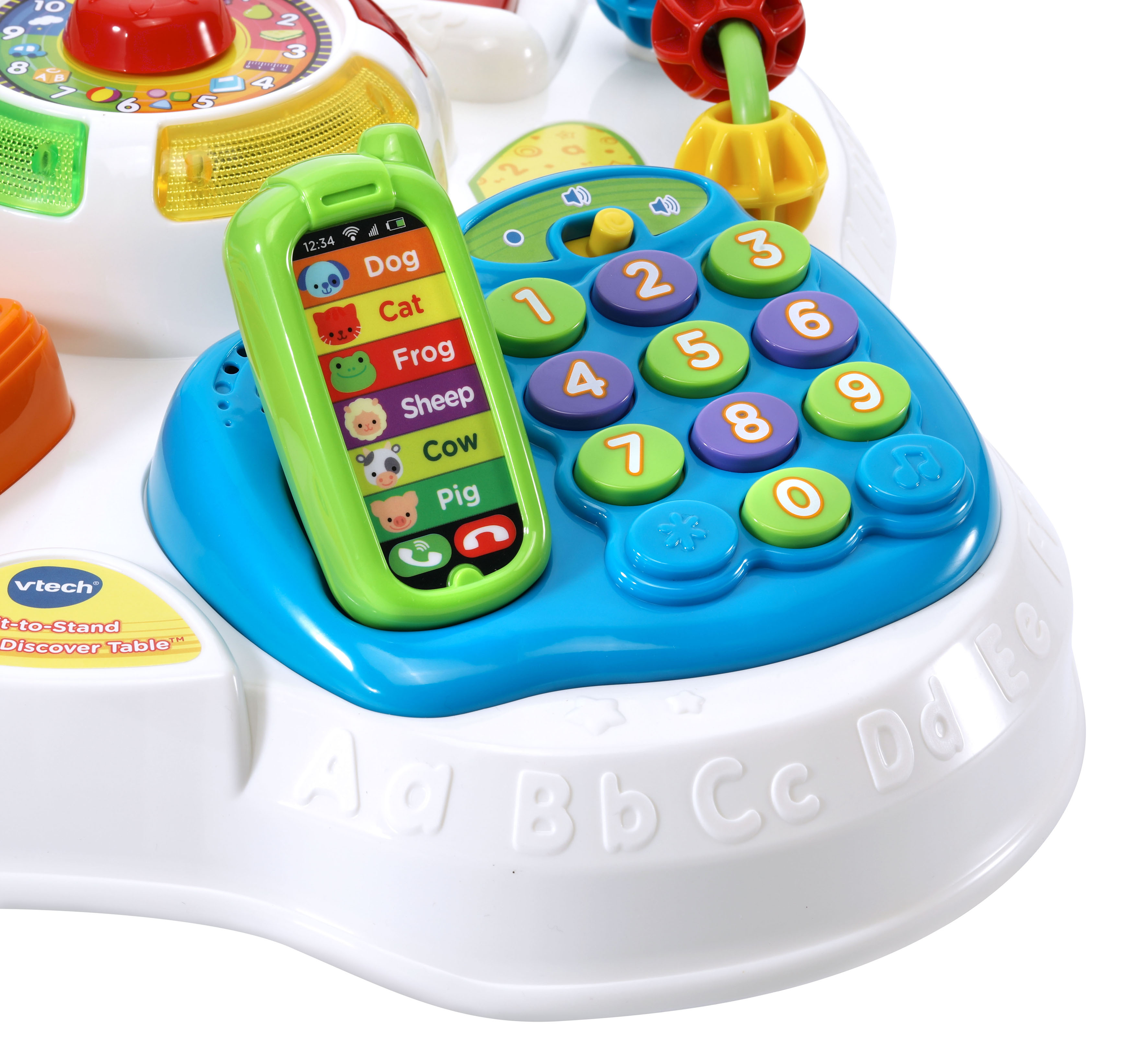 vtech sit to stand learn and discover table phone