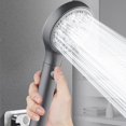 thumbnail image 3 of HengDidi High Pressure Filtering Shower Head with 5 Spray Modes - Rustproof Bathroom Sprayer for Water Saving & Comfortable Massage, 3 of 6