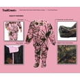 thumbnail image 4 of TrailCrest Infant Camo One Piece Footed Fleece Crawler, Pink & Camo, 0-3 Months, 4 of 4