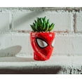 thumbnail image 5 of Marvel Comics Spider-Man 3-Inch Ceramic Mini Planter With Artificial Succulent, 5 of 8