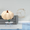 thumbnail image 2 of Cojín de sofá de calabaza de Halloween para decoración de dormitorio y cama con estante colgante de pared de metal de 3 niveles que ahorra espacio, co, 2 of 8