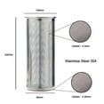 thumbnail image 4 of Coffee Filter for Wide Mouth Jar, 304 Stainless Steel,Ultra Fine Mesh,Tea and Fruit infus C3934, 4 of 5