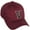 Burgundy, variant on Classic 3D Varsity White Black Initial A to Z Letters Baseball Cap Dad Hat, Orange Hat Letter P