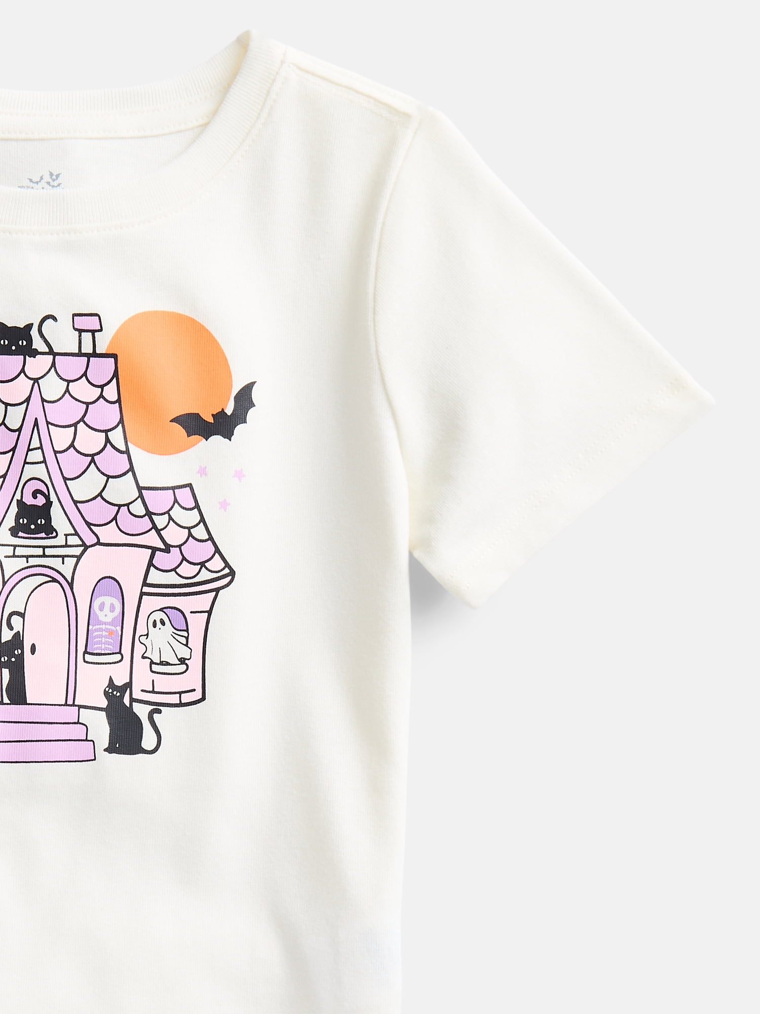 Halloween Toddlers' Graphic Tee with Short Sleeves from Way to Celebrate, Sizes 12M-5T