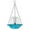 Blue, variant on Solar Bird Bath Fountain for Outdoor, 9.25" Hanging Glass Birdfeeder with Solar Water Pump, Decorative Garden Bird Bath Bowl for Outside Yard Patio, 2-in-1 Bird Feeder & Water Fountain Set