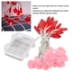 thumbnail image 3 of Cadena De Luces Decorativas De Hadas, Luces De Hadas De Corazón Rojo Que Ahorran Energía, Románticas Con Control Remoto Para Bodas, 3 of 8