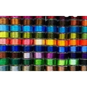 Embroidery thread 25 Pcs/Colors Polyester , Embroidery Machine Thread 40wt | For Brother Babylock Janome Singer Pfaff Husqvarna Bernina Machines