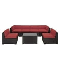 thumbnail image 4 of Aero 7 Piece Outdoor Patio Sectional Set, 4 of 6