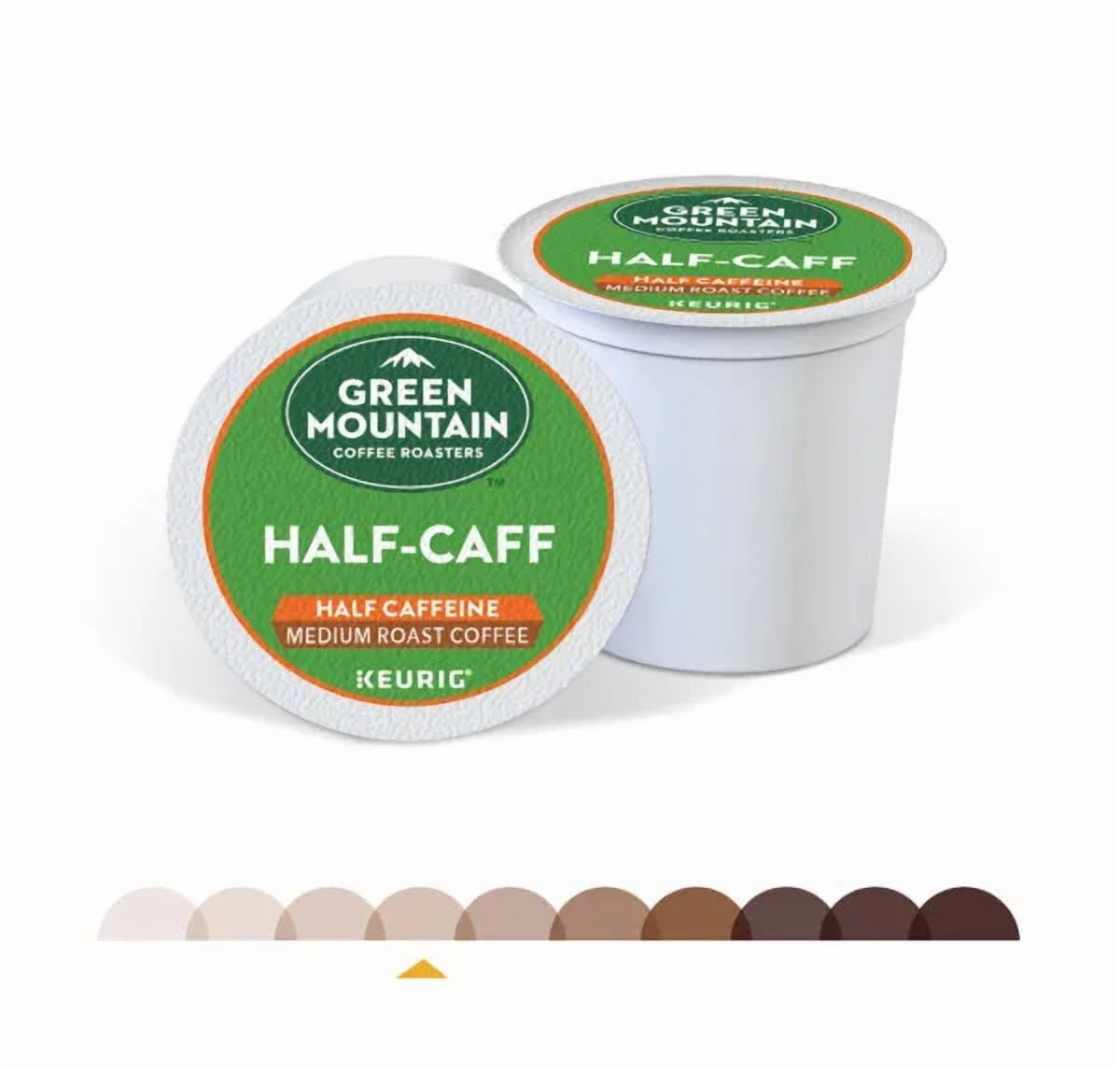 Green Mountain Coffee Roasters Half-Caff, K-Cup Pods, 32 Count