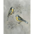 thumbnail image 2 of McCavitt, Naomi 26x32 White Modern Wood Framed Museum Art Print Titled - Silvered Aviary I, 2 of 4