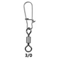 thumbnail image 2 of Paquete de 10 pines de conector de pesca Greeniant acero inoxidable rodamiento giratorio Tipo 1, 2 of 6