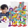 thumbnail image 3 of Ensemble de Course en Marbre pour Enfants 113 Pcs Bricolage Éducatif Labyrinthe de Marbre Jeu Piste de Course en Marbre, 3 of 10
