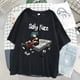thumbnail image 2 of Camiseta con estampado de Sally Face para mujer, remera divertida de manga corta, tops informales de moda de verano para mujer, 2 of 5