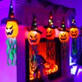 thumbnail image 2 of Decoración de Halloween Brillar Luces LED Calabaza Naranja, 2 of 5