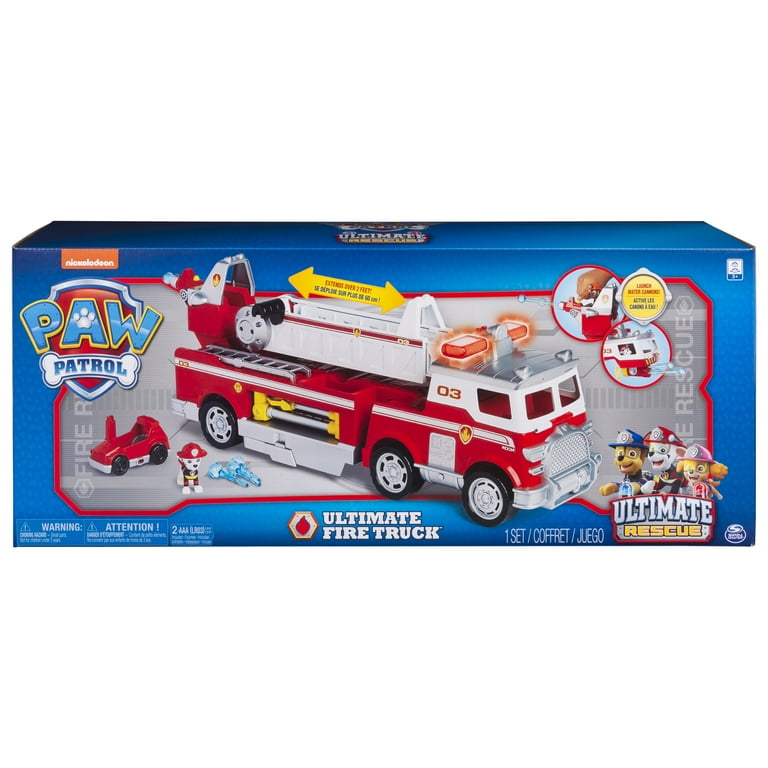 Paw patrol marshall's ultimate rescue cheap fire truck