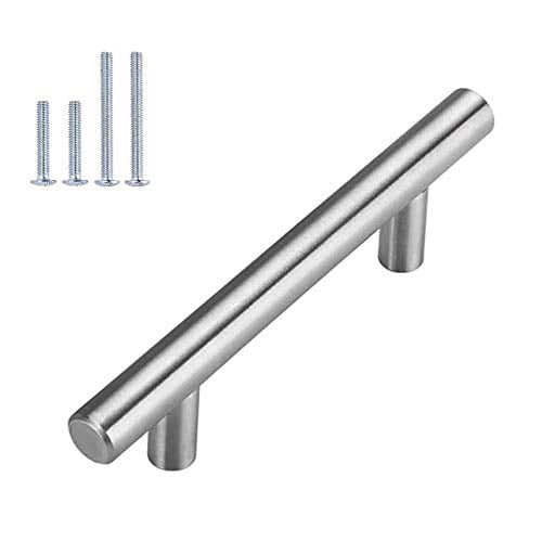 Homdiy Cabinet Pulls Brushed Nickel Kitchen Handle 3 4in Hole Centers 30pack Hd201sn Stainless Steel Drawer Hardware Handles For Bathroom Com Homdiy Cabinet Pulls Brushed Nickel, Satin Nickel Cabinet Pulls And Knobs