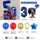 thumbnail image 4 of 39 piezas de globos de aluminio con temática de Sonic The Hedgehog, globos de números azules para cumpleaños, juego de dibujos animados, decoraciones para fiestas de cumpleaños infantiles, 4 of 5