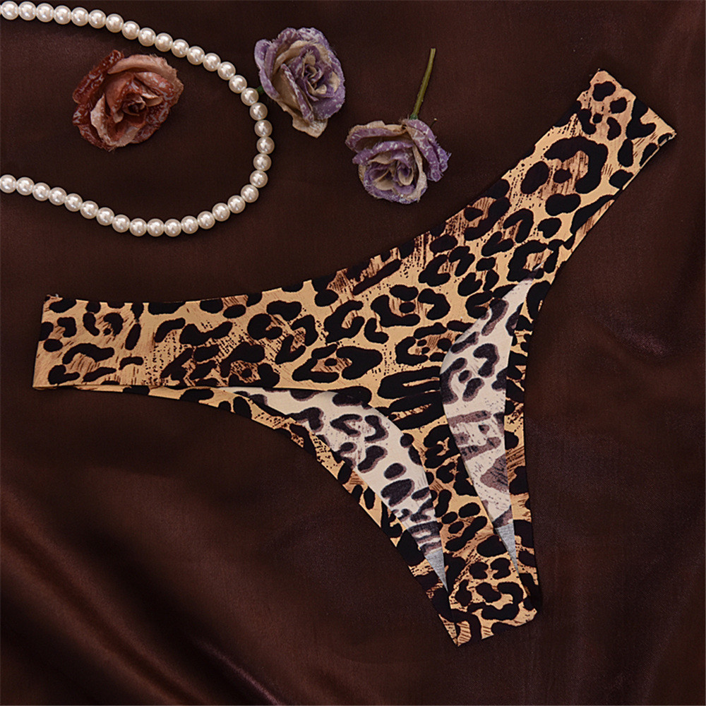 Fengqque Women's Leopard Print Sexy Cotton Underwear Panties Flower Underwear - Walmart.com