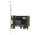 thumbnail image 1 of High Stability PCI-E Ethernet Thickened Gold-Plated Gold Fingers  Card For  Realtek RTL 8125, 1 of 7