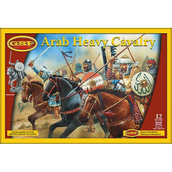 SAGA 28mm Historical Miniatures Arab Heavy Cavalry GPB GBP05