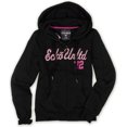 thumbnail image 1 of Ecko Unltd. Sudadera con capucha Lurex con cremallera frontal 72 para mujer, negro, extra pequeño, 1 of 1