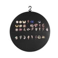 thumbnail image 4 of Vogacara Bolsa para colgar en la pared, soporte de almacenamiento elíptico, bolsas, pendientes, anillos, organizador de joyas para interiores para Bolsas de maquillaje sakura rosa Vogacara CE015155-02, 4 of 6