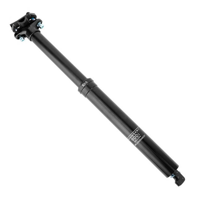 Riwcyla 30.9mm/31.6mm Mountain Bike Seatpost with Adjustable Height MTB Cable Controlled Hydraulic Seatpost Remote Internal Inner Cable Routing Seat Post