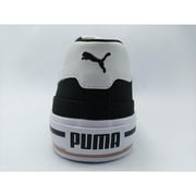 PUMA Mens Court Classic Vulc Sneaker, Mens Black Mens White, 11