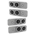 thumbnail image 4 of <p> Air Vent Ambient Light Kits, Easy Installation LED Turbine Air Vent Plug And Play 3 Color 4pcs Stylish  For  W447</p>, 4 of 7