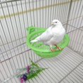 thumbnail image 2 of Bird Nest Plastic Hollow Hanging Cage Eggs Hatching Tool Pan Parrot Canary, 2 of 5