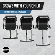EzyRoller: Classic - Black Magic - Ride-On Scooter, Cambering Motion, Pedal Free Cart, Hand Brakes, Extendable Frame, 154lb Capacity, Kids-Teens 4+