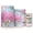 Pink Peony Pattern, variant on Set of 2 Flameless Candles Lights with Remote Control Flickering LED Candles Electric Candles for Home Decor Parties Vibrant and Colorful Graffiti Patterns