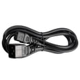 thumbnail image 2 of Cable de extensión de alimentación Sunnimix 6Ft 250V 10A 16A IEC 320 C13 Cable de extensión IEC C13 a C20, 2 of 7