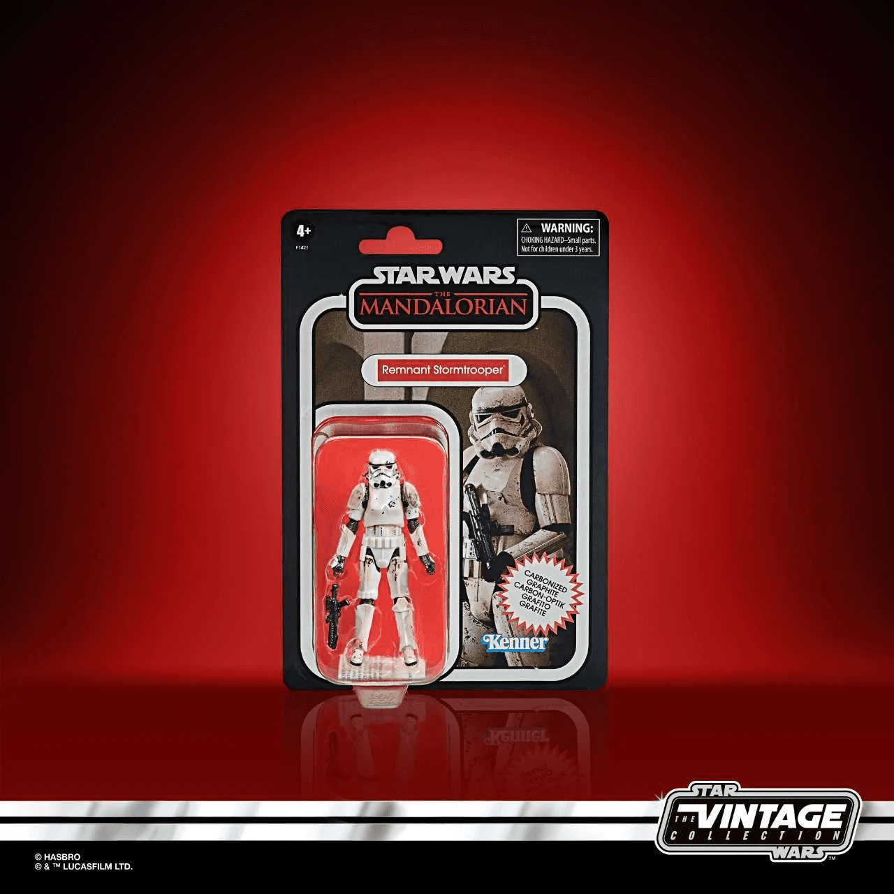 Star Wars Vintage Collection Remnant Stormtrooper Carbonized 3.75