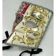 thumbnail image 3 of VENETIAN TWO TONED MASK - Costume - CARNIVAL MASKS, 3 of 3