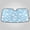 Blue, variant on Haosy Foldable Car Windshield Sun Shade Front Window Visor Blocks UV Rays Keeps Interior Cool 53x23.5 Glittering Stars on Red
