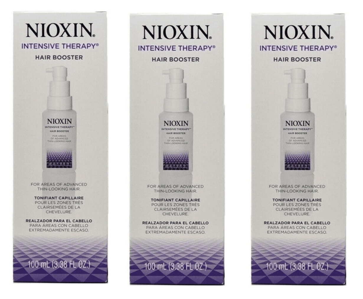 Nioxin Nioxin Intensive Therapy Hair Booster 3.4oz X 3PCS Walmart