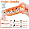 thumbnail image 7 of Stay on Track - 7-Day Medication Organizer, Stackable Pill Organizer, for Effortless Health Management, 4X a Day 7 Days a Week, Travel-Friendly Home Supply (F), 7 of 7