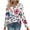 White, variant on VgaVtl T Shirts for Women V-Neck Long Sleeve Plus Size Tops for Women Fancy Floral Holiday Regular White Dressy Shirts,XXL