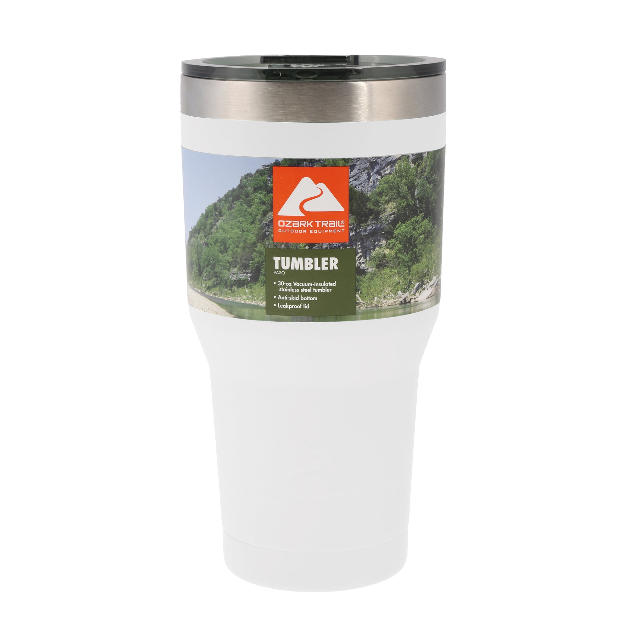 ozark trail double wall vacuum sealed stainless steel coffee mug