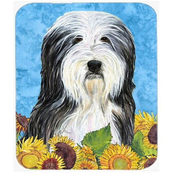 Bearded Collie Mouse Pad, Hot Pad or Trivet